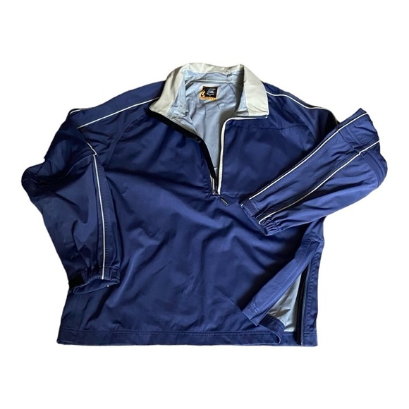 Forresters Golf 1/2 Zip Windbreaker Convertible Jacket Men’s Size L - Picture 1 of 5